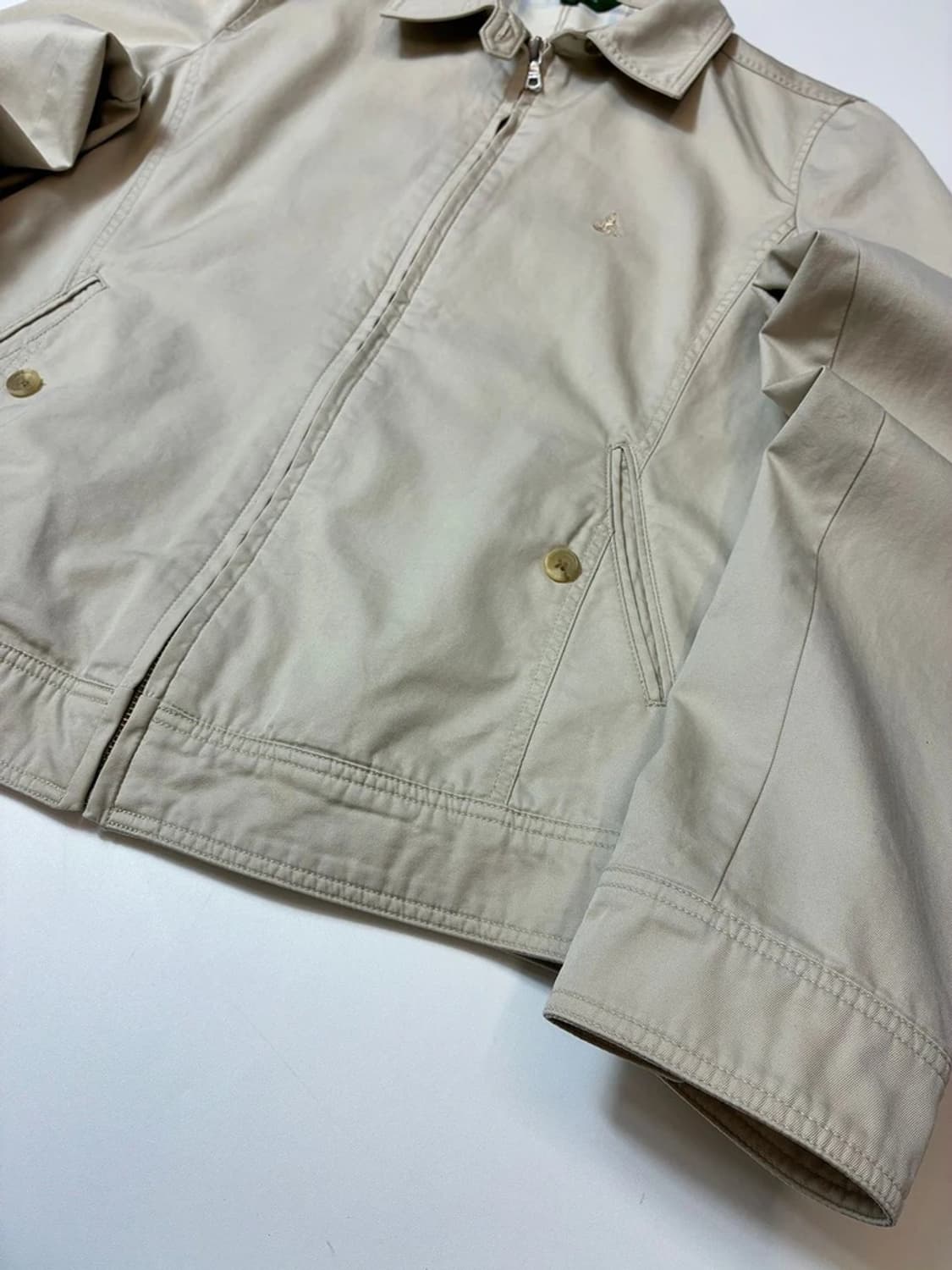 빈폴 레이디 00's 베이지 클래식 스윙톱 자켓 PN8388 상품이미지4