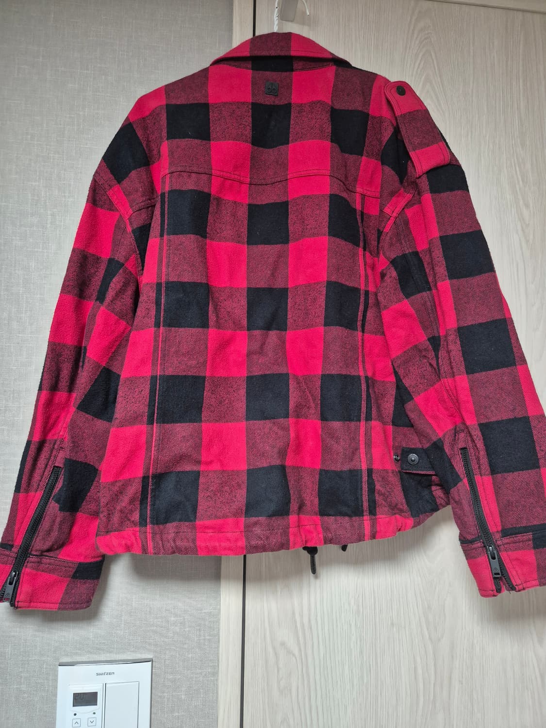 무스 너클 체크 자켓 (L) 상품이미지2