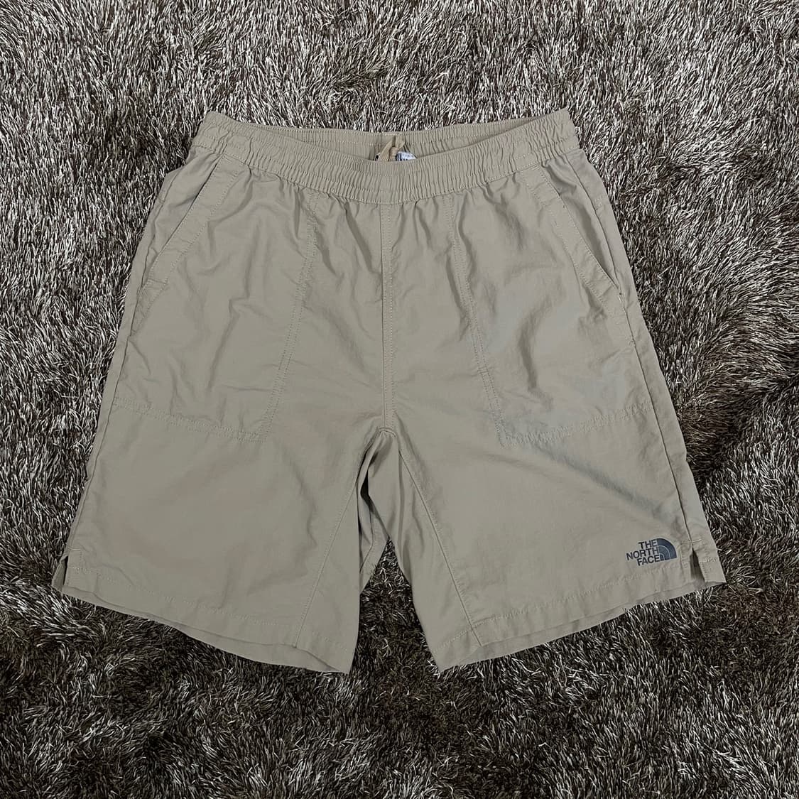 노스페이스 THE NORTH FACE 브라운 밴딩 나일론 하프팬츠 S 상품이미지1