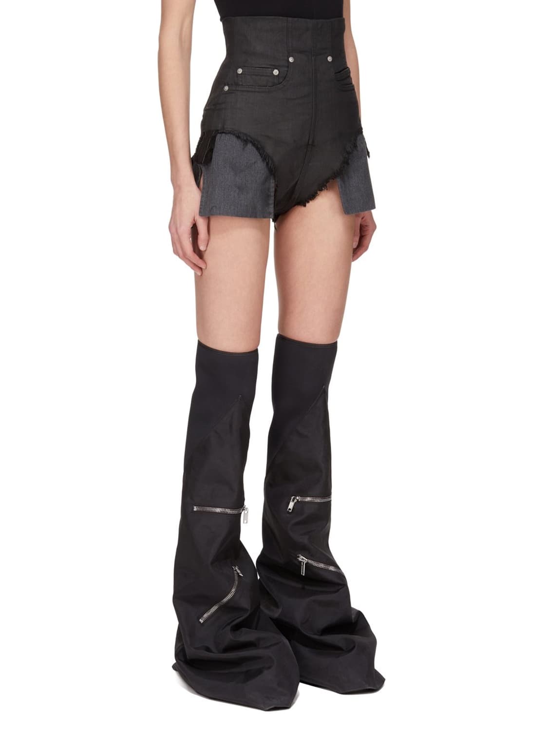 Rick owens Drkshdw 릭오웬스 프린지 쇼츠 블랙 s 상품이미지3