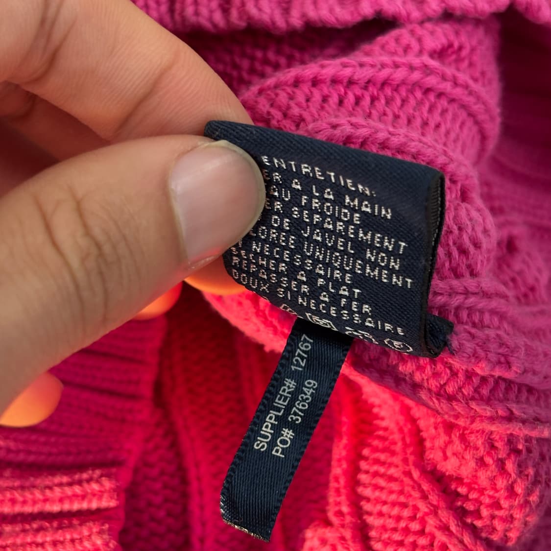 폴로 코튼 니트 상품이미지8