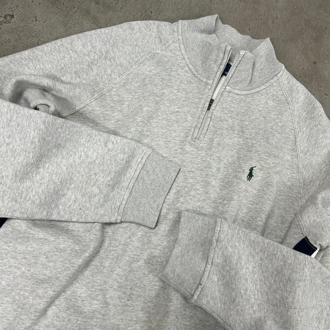 폴로 반집업 맨투맨[1351] 상품이미지5