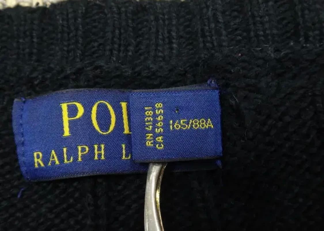 폴로 꽈배기 니트 실측 m 상품이미지3