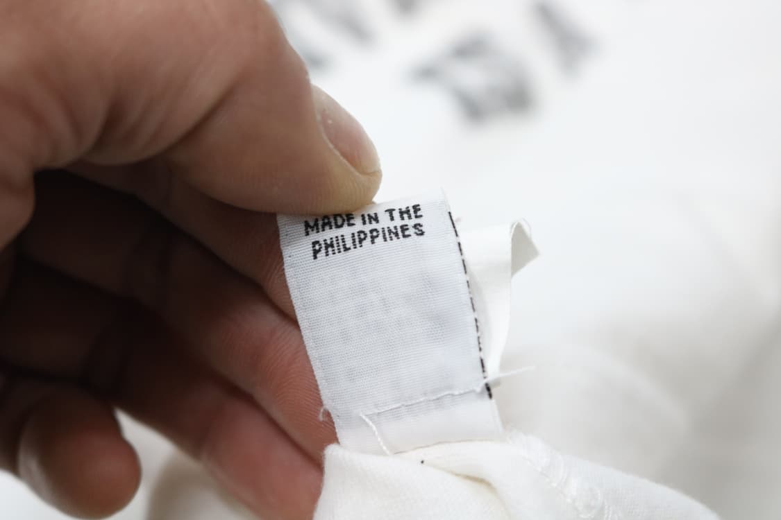 디즈니 00s 빈티지 미니마우스 큐빅 로고 링거 반팔 티셔츠 (M) 상품이미지10