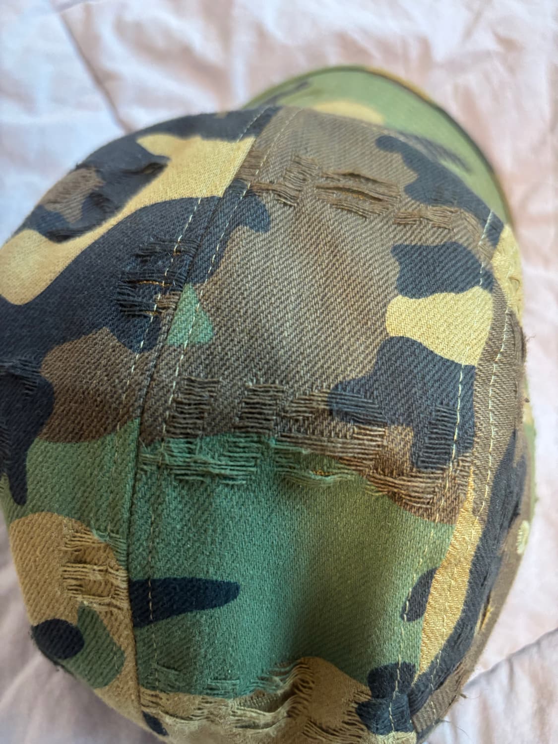 슈프림 25 fw 카모 캠프캡 상품이미지4