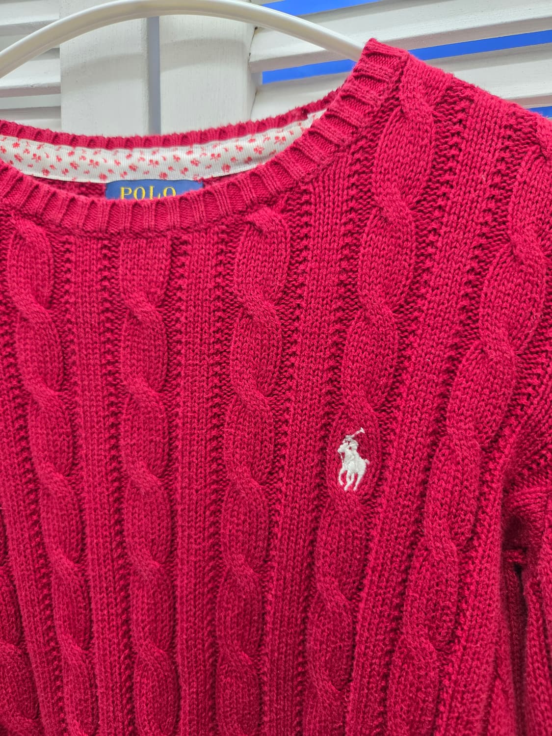 폴로 랄프로렌 키즈 꽈배기 니트 상품이미지2