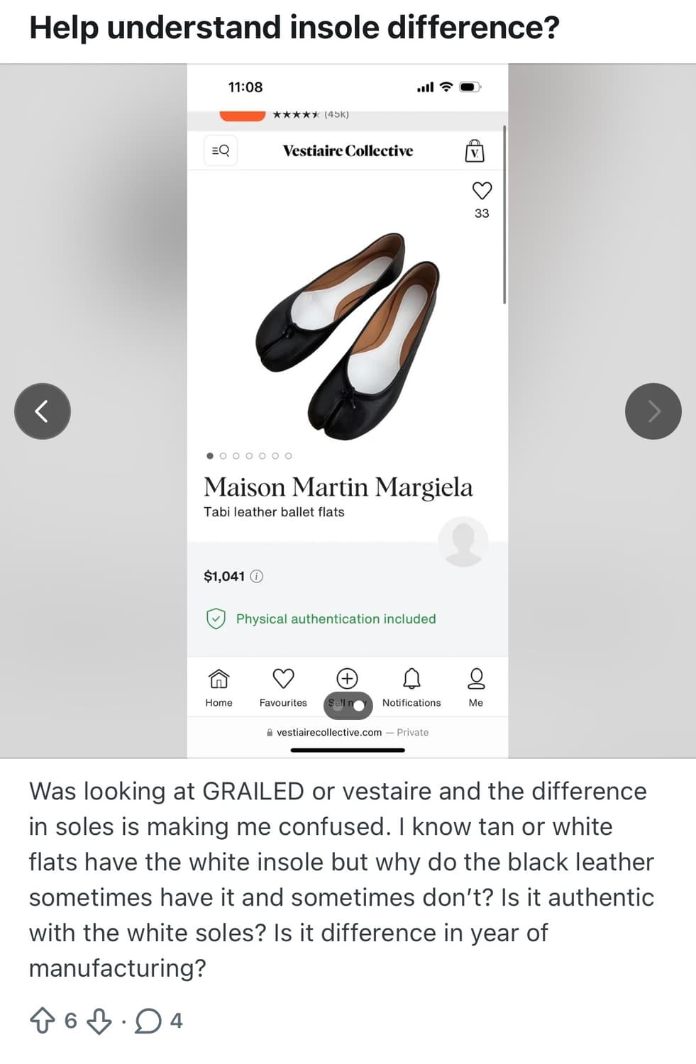 Margiela Tabi Flat Boots 상품이미지9
