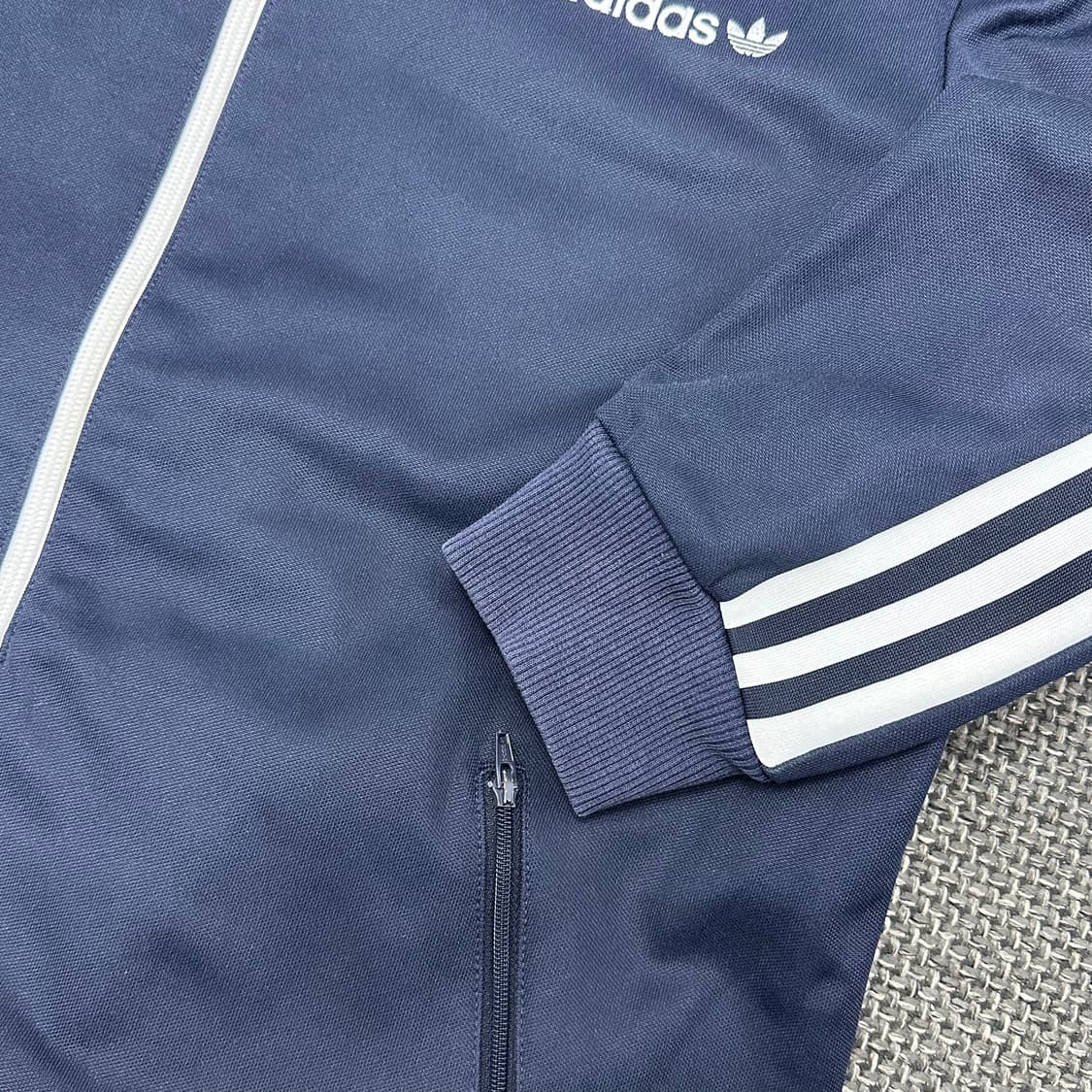 아디다스 구형 베켄바우어 네이비 빈티지 져지 110 상품이미지6