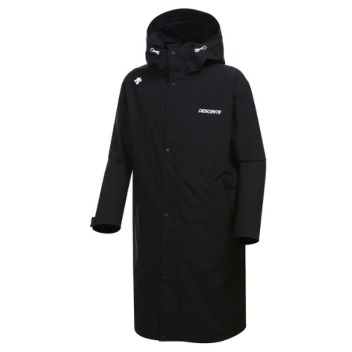 L 데상트 아카이브 V절개 레인코트 롱 바람막이 상품이미지1