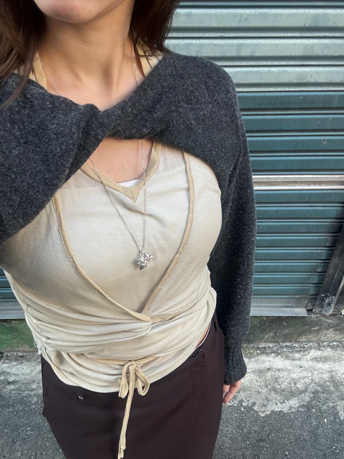 Starlane Long 925silver Necklace🌟💫✨ 상품이미지2