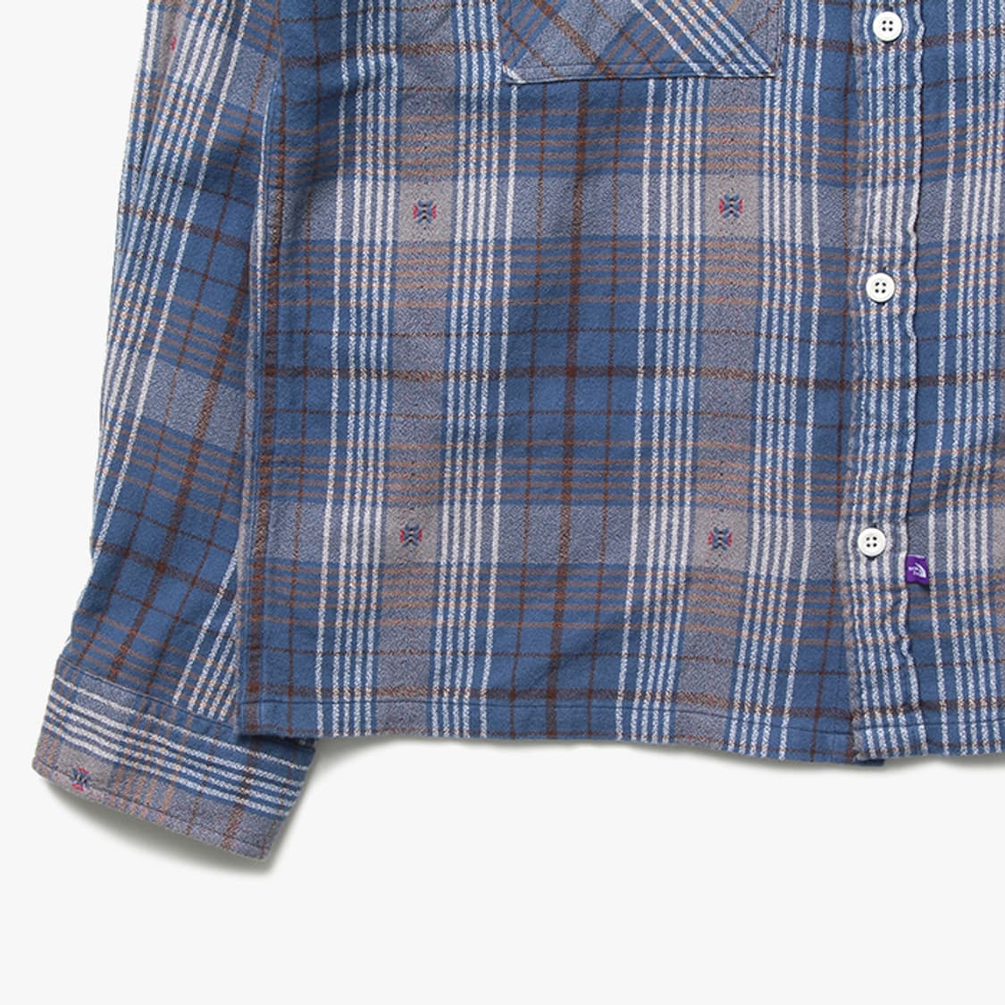  PURPLE LABEL "Blue Check Shirts" 상품이미지3