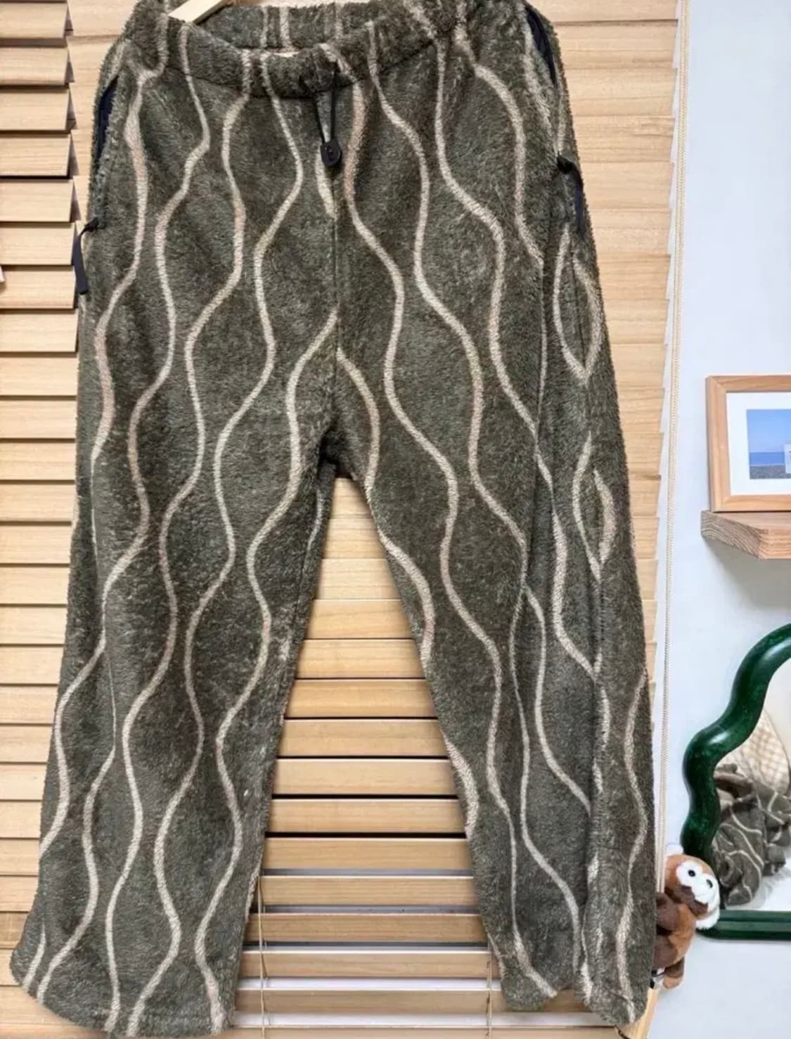 캐피탈 Drunk Stripe Fleece  하의 3사이즈 상품이미지3