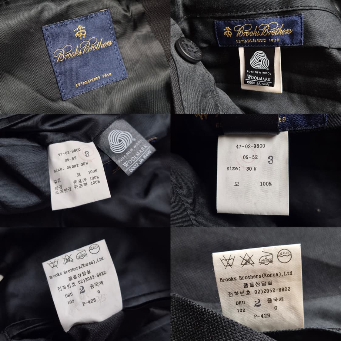 [M/30] 브룩스브라더스 울 수트 셋업 상품이미지9