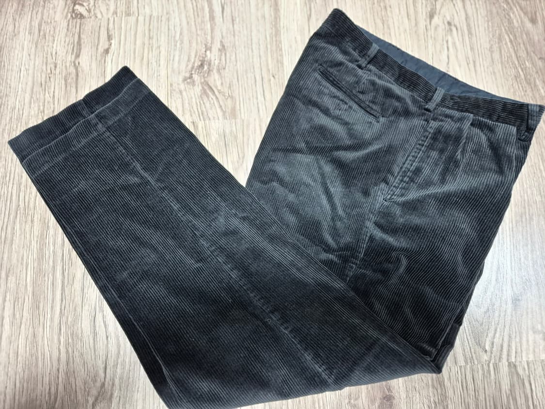 폴로 블랙 코듀로이 팬츠 36 상품이미지1