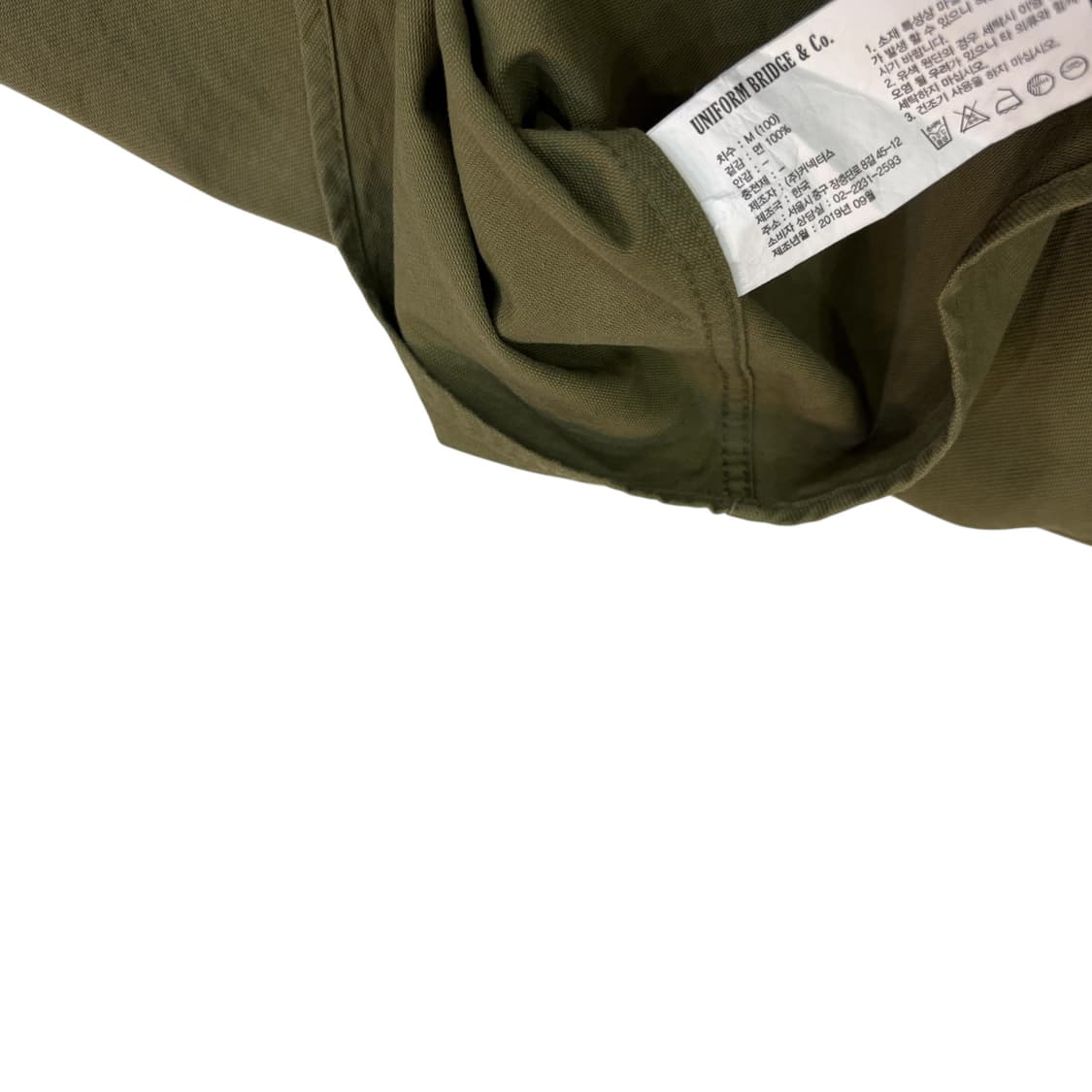 유니폼브릿지 카키 멀티 포켓 셔츠 상품이미지4