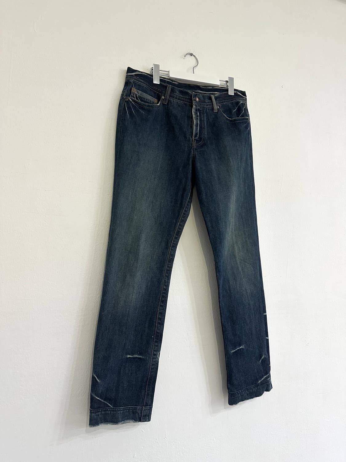 알마니 익스체인지 크랙 워싱 데님팬츠 상품이미지5