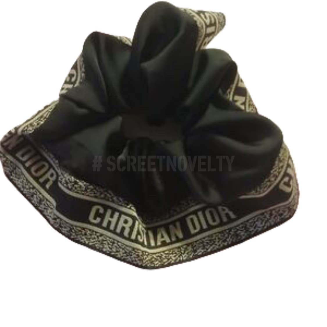 크리스찬 디올 클래식 빈티지 헤어슈슈  상품이미지4