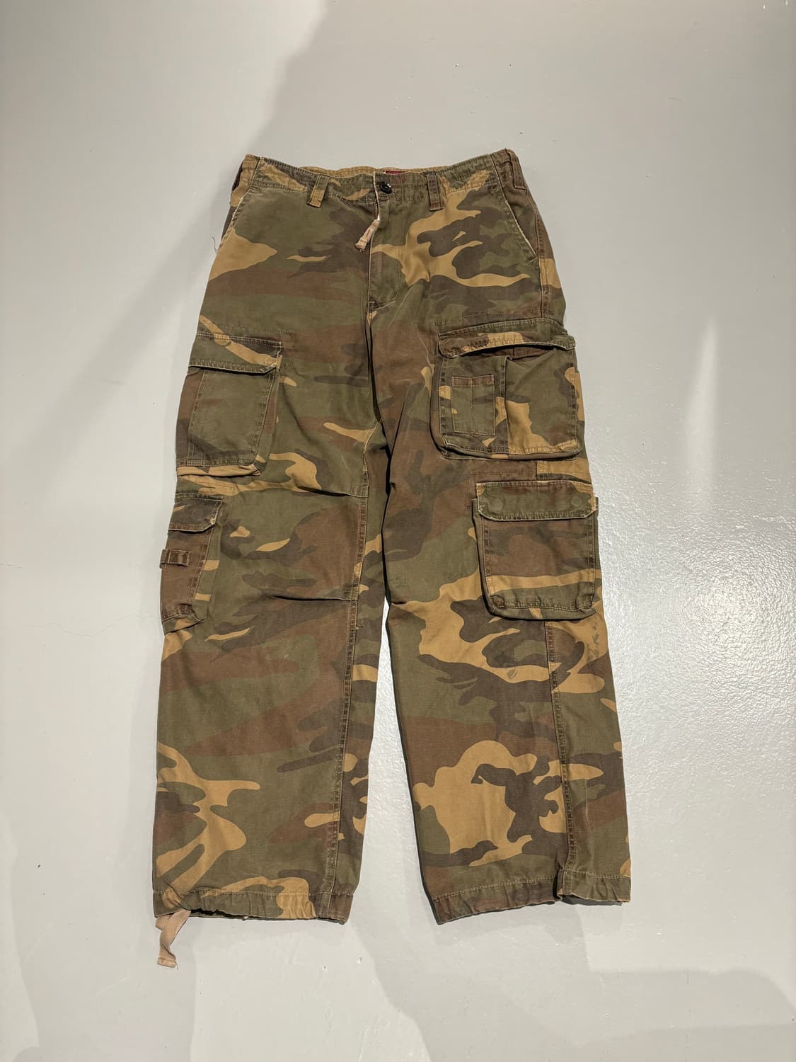 빈티지 카모플라주 카고 팬츠   상품이미지7