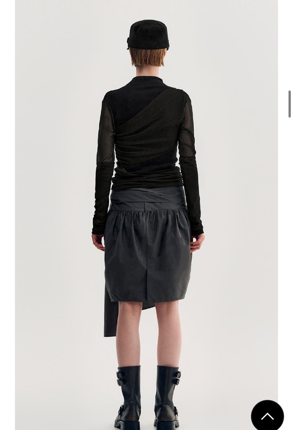 킴지수Leyered long sleeve top - blakc 상품이미지3