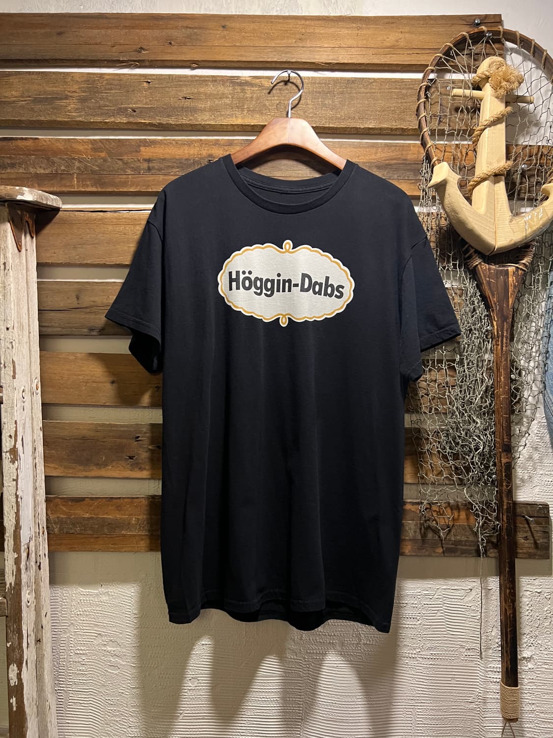 [M]Hoggin Dabs 하겐다즈 패러디 로고 티셔츠 상품이미지2