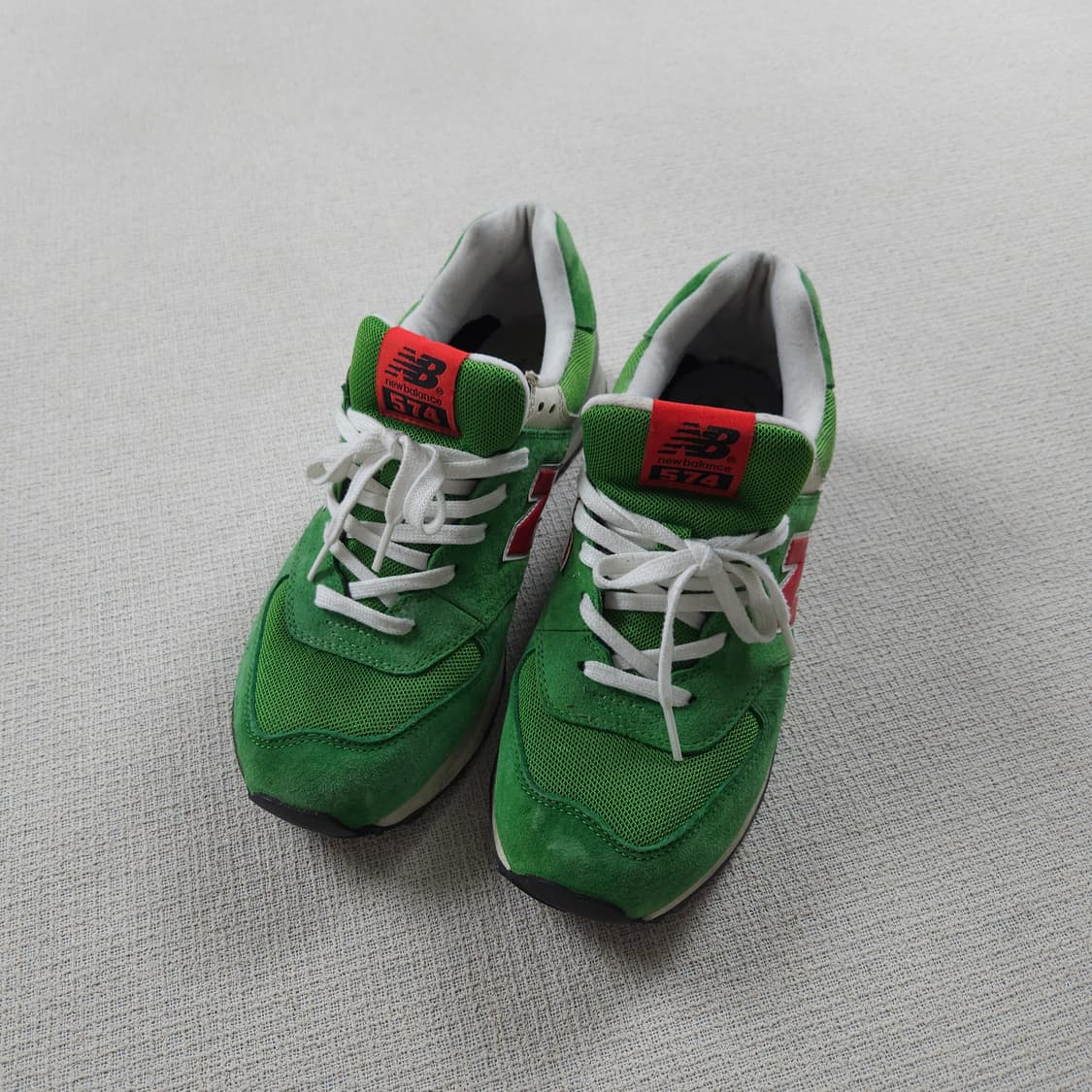 뉴발란스 574 바시티 그린 스니커즈 상품이미지2
