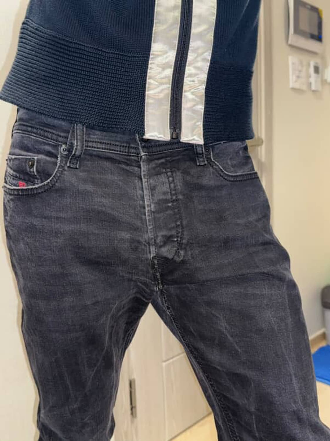 Diesel black jean 상품이미지3