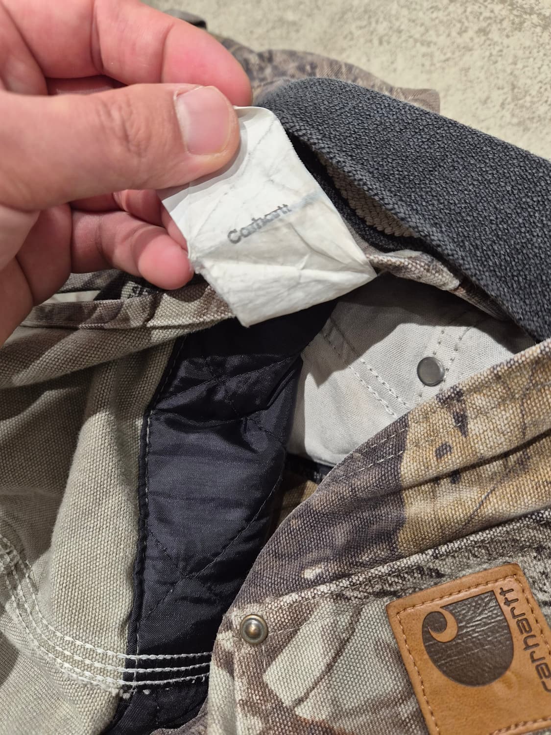 Carhartt 칼하트 카모 오버롤(멜빵바지) 상품이미지8