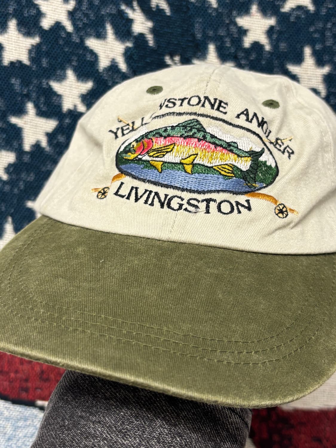 옐로우스콘 앵글러 빈티지 캡 상품이미지4