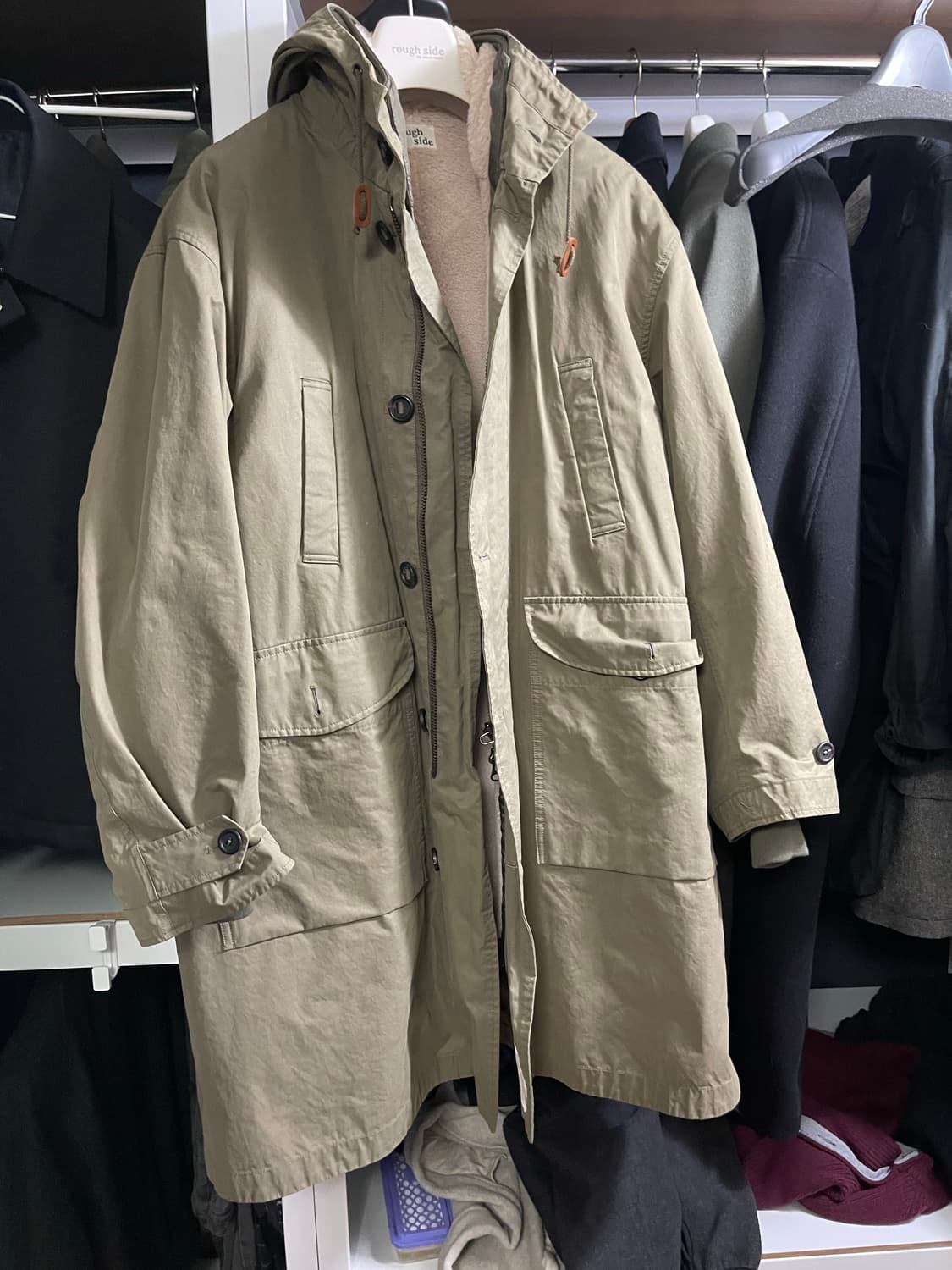 러프사이드 23fw 콜드웨더파카 2사이즈 상품이미지1