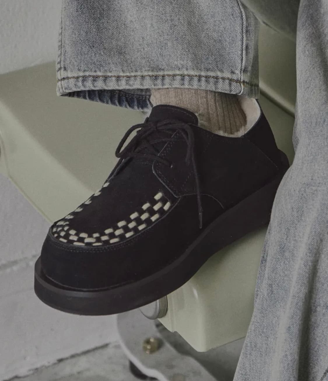 로맨틱무브 보위 윈터 슈즈 R24U001 (블랙 스웨이드) 250 상품이미지1