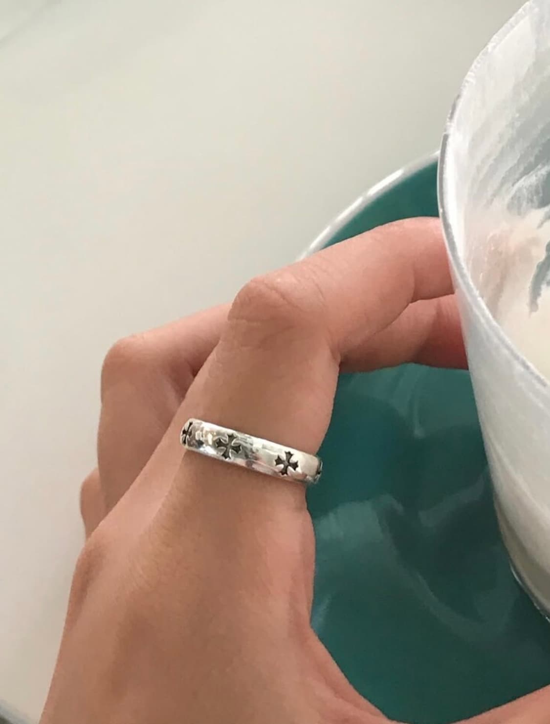 <남녀공용>실버925 오픈링 실버링 은반지 빈티지링 상품이미지5