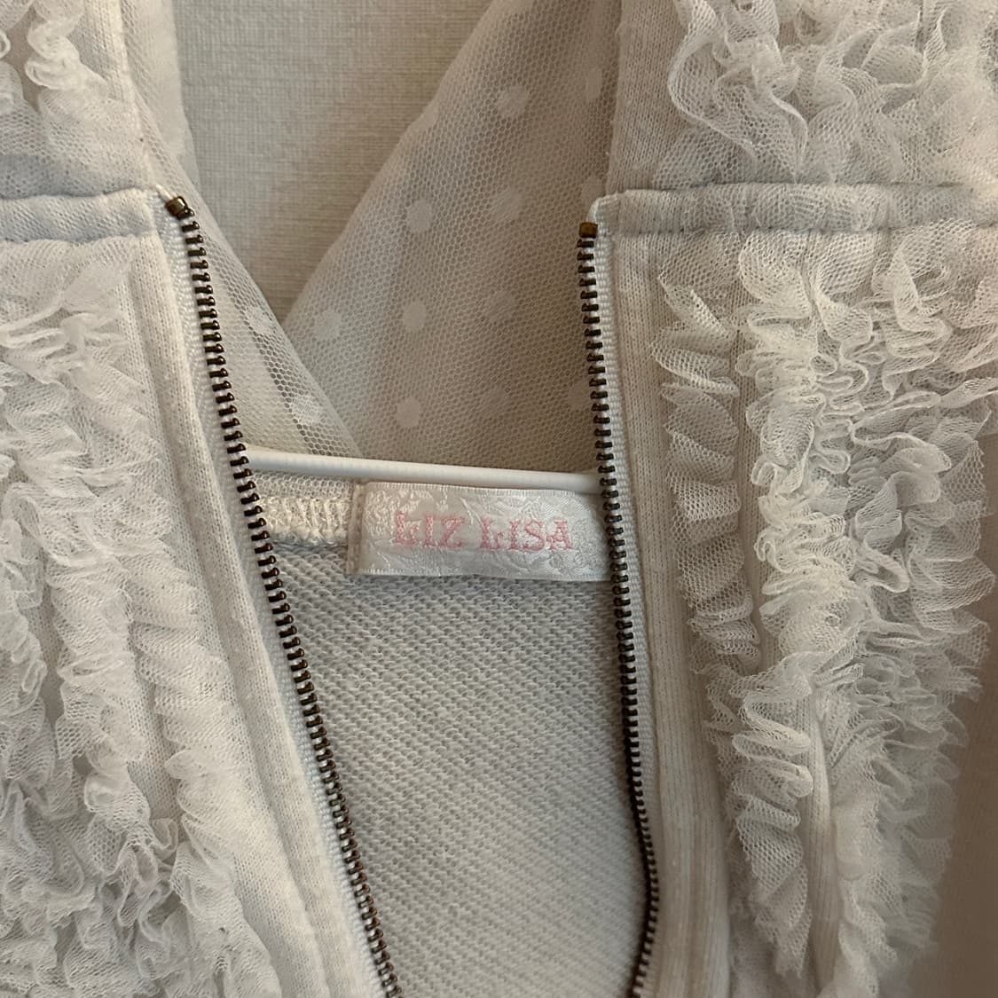 리즈리사 레이스 후드집업 상품이미지6