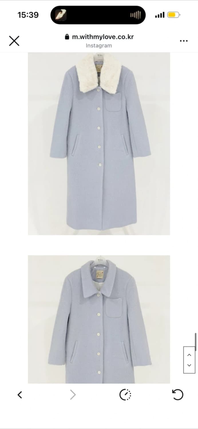 withmylove 태향옷장 Mode Wool Boucle Coat 상품이미지4