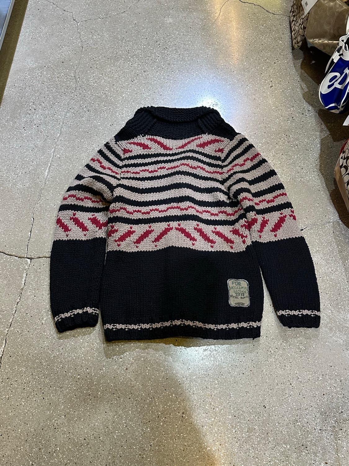 DIESEL 디젤 코위찬 니트집업💯 상품이미지7