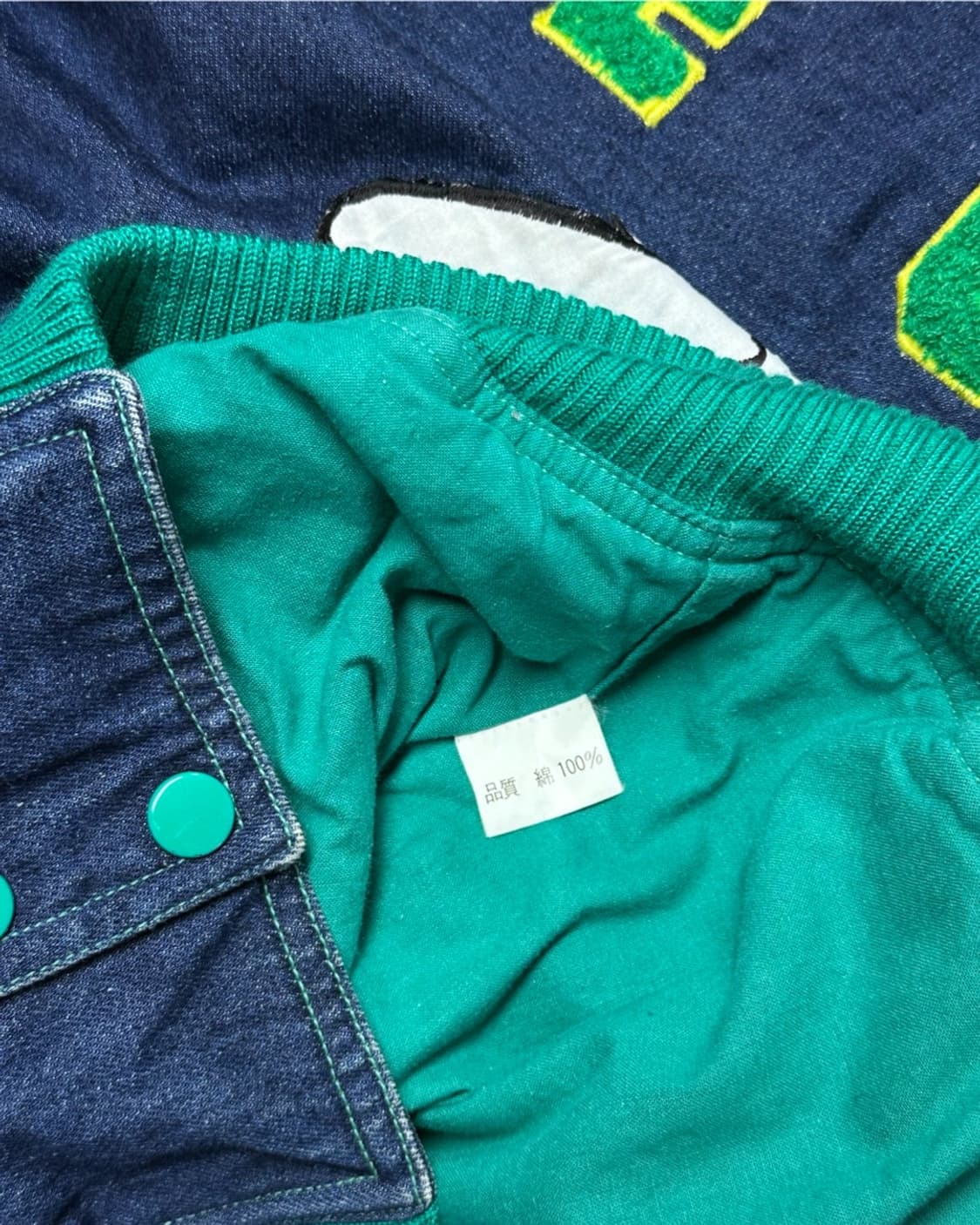 80s King Features Syndicate 뽀빠이 데님자켓 상품이미지9