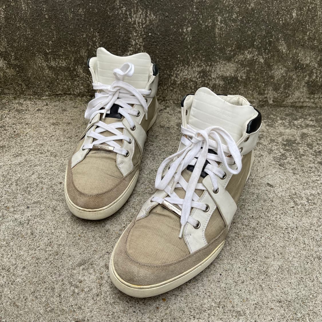 [42.5] Dior Homme 2010s 아카이브 하이탑 스니커즈 상품이미지1