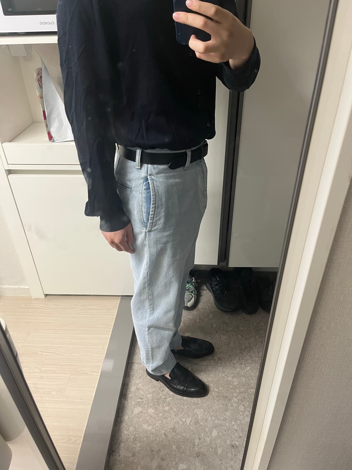 일레브 13.5OZ 데님 트라우저 상품이미지6