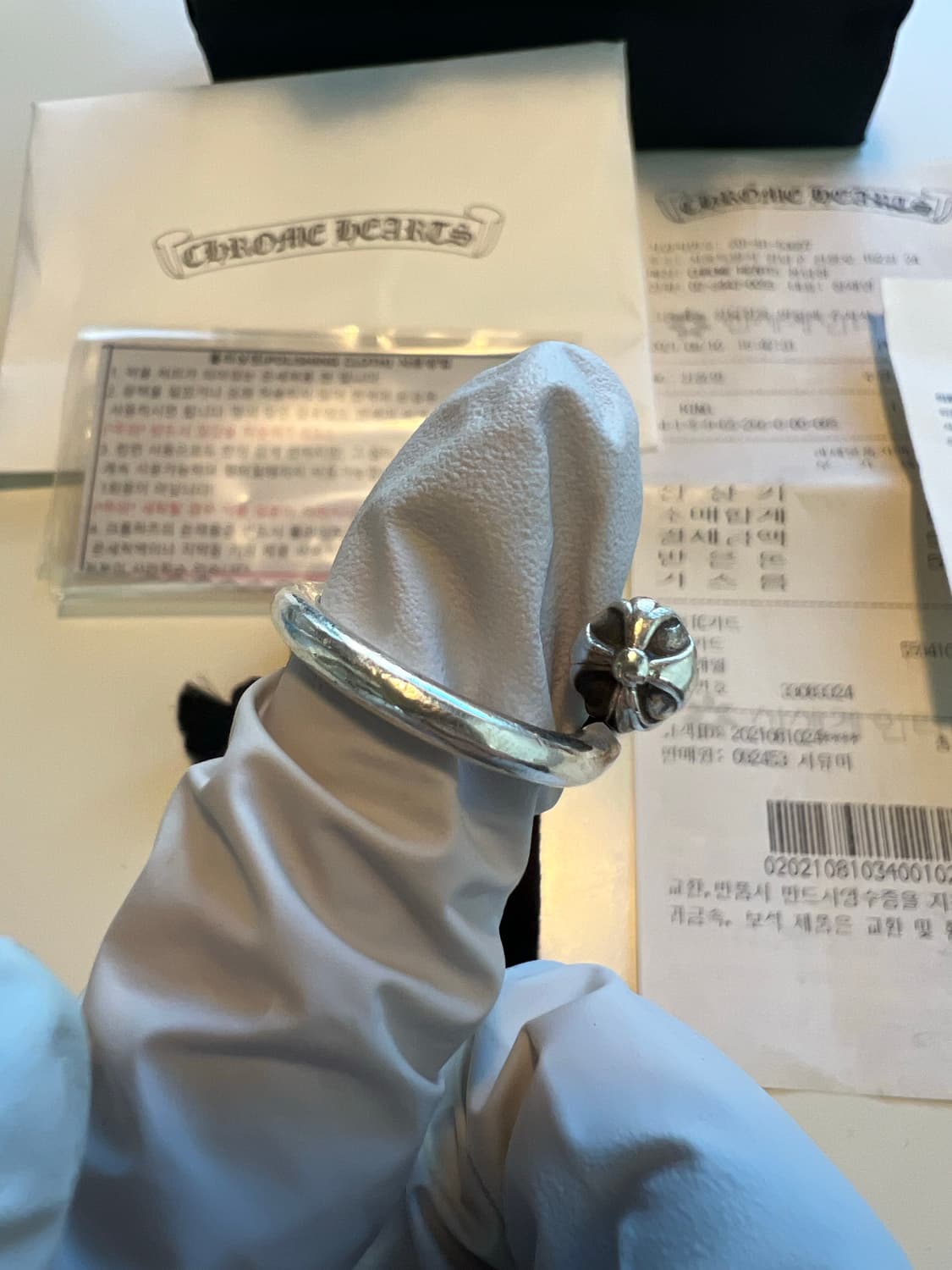 [us8.5] 크롬하츠 크로스볼 네일링 상품이미지2