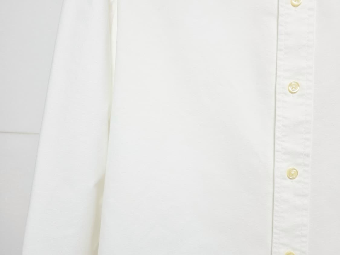 남성 폴로 클래식핏 멀티포니 옥스퍼드 화이트 흰색 긴팔 남방 셔츠 상품이미지8