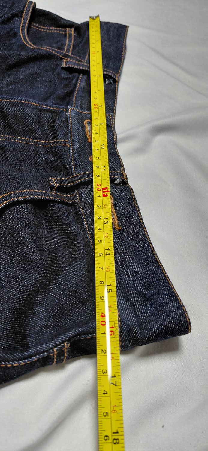 Magliano 마리아노 인디고(생지) 와이드레그 데님 M 상품이미지8