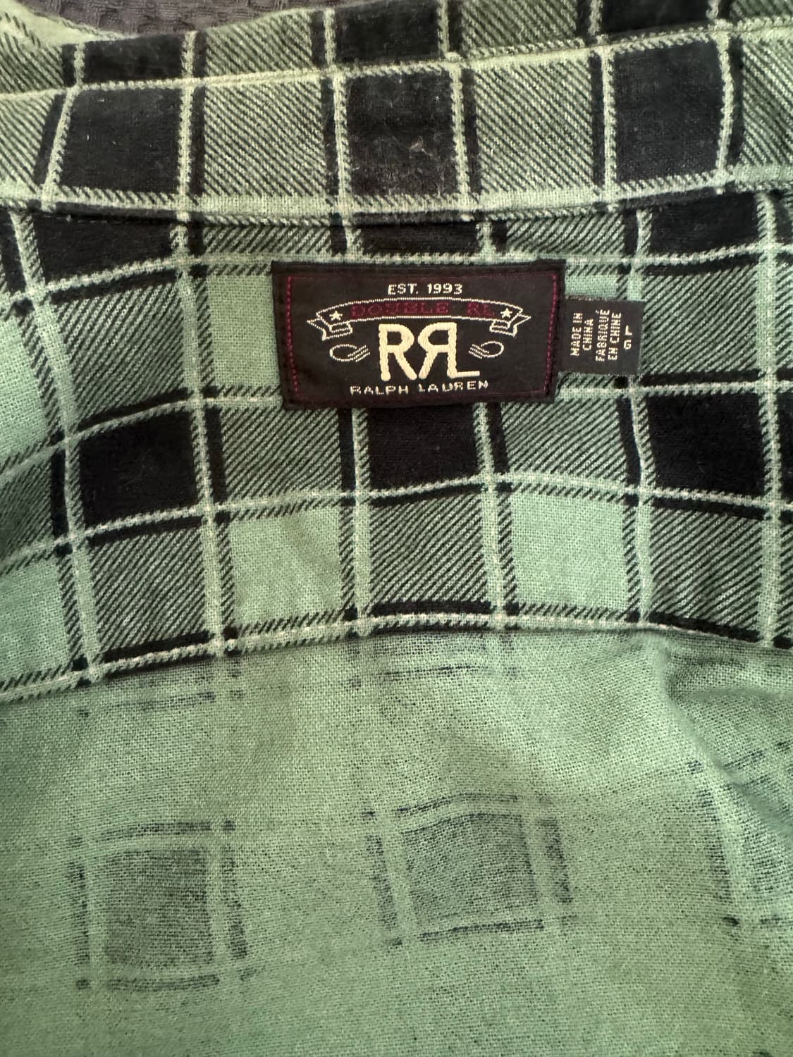 [L] rrl 체크셔츠 상품이미지5