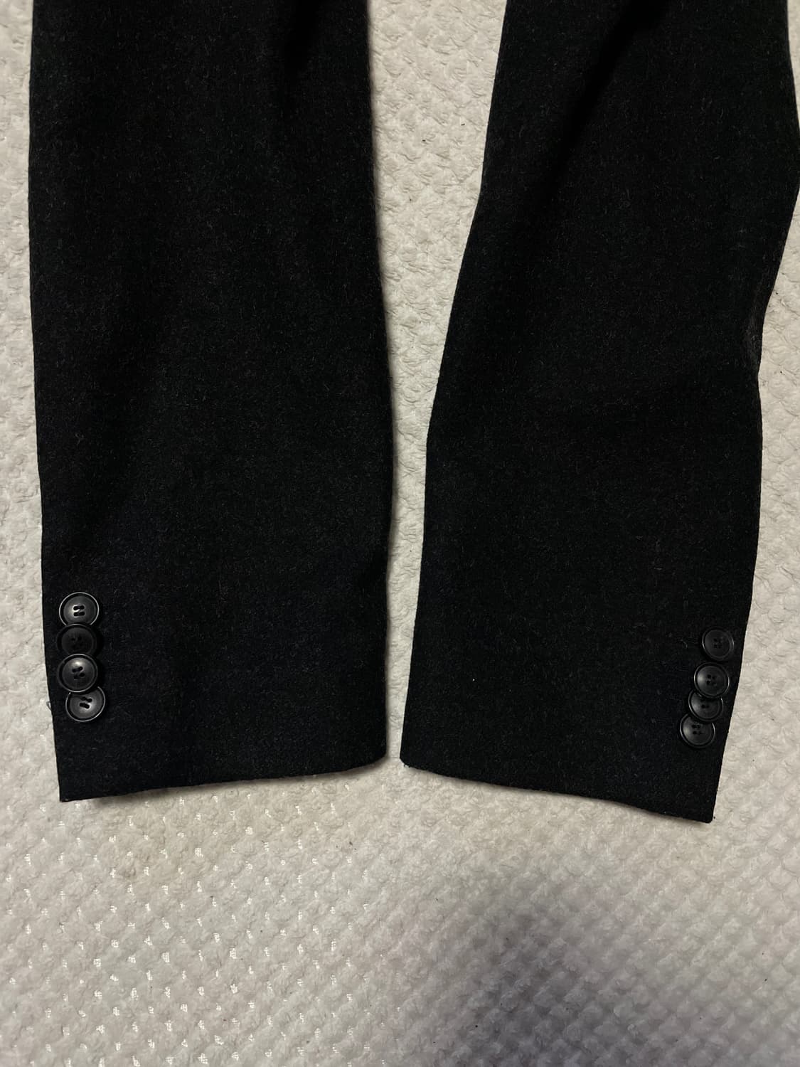 [50] BOSS 휴고보스 버진 울 미니멀 싱글 코트 다크 그레이 상품이미지8