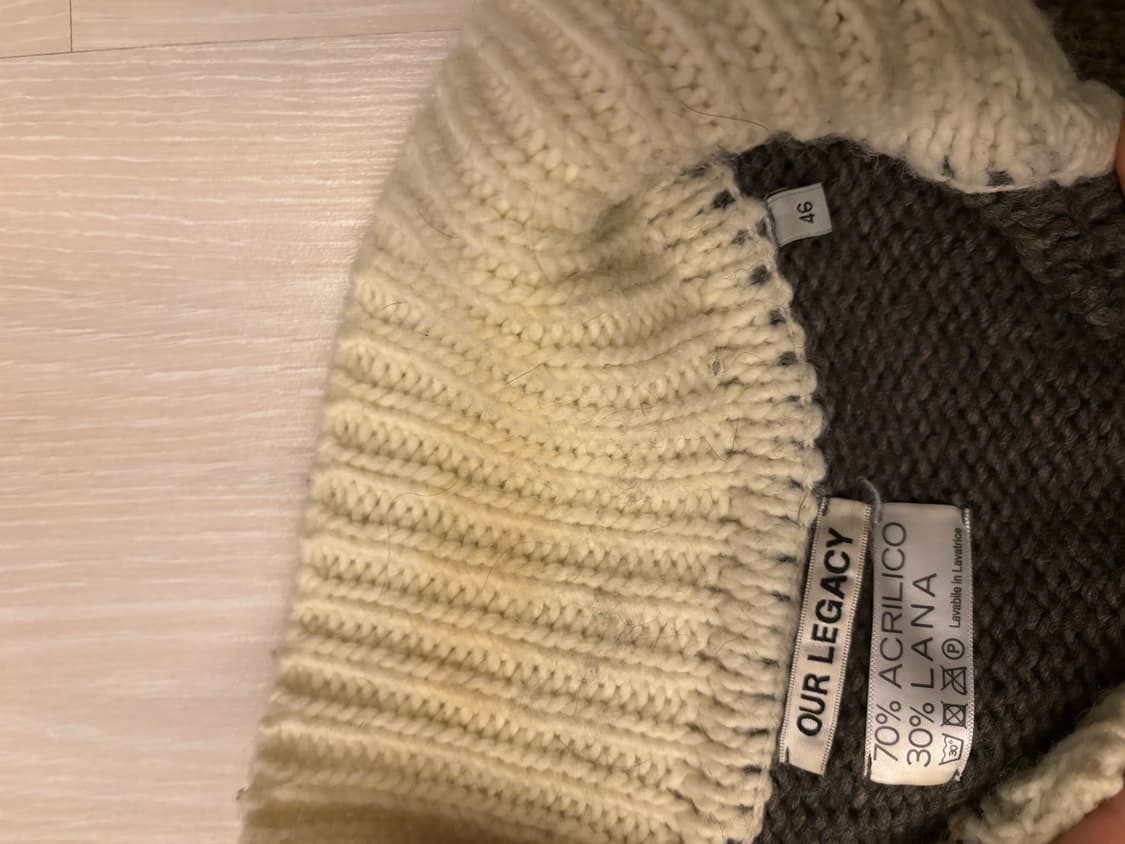 아워레가시 빅피케 니트 46 상품이미지2