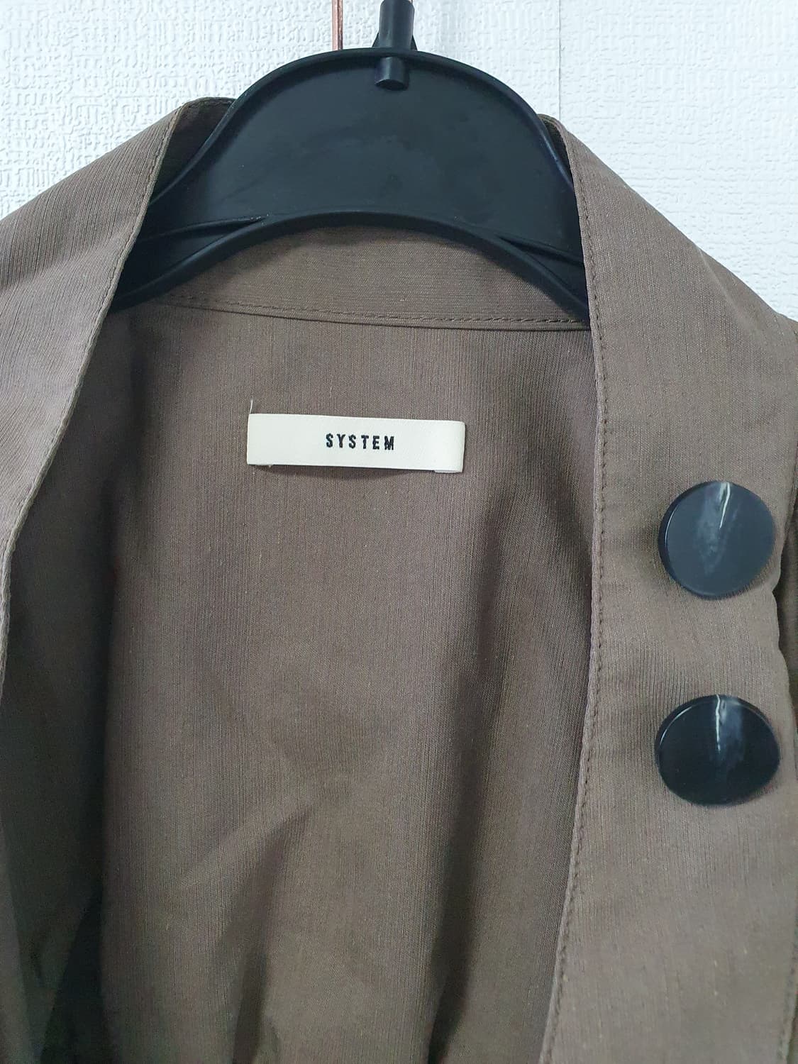 한섬 시스템 오버자켓 상품이미지2