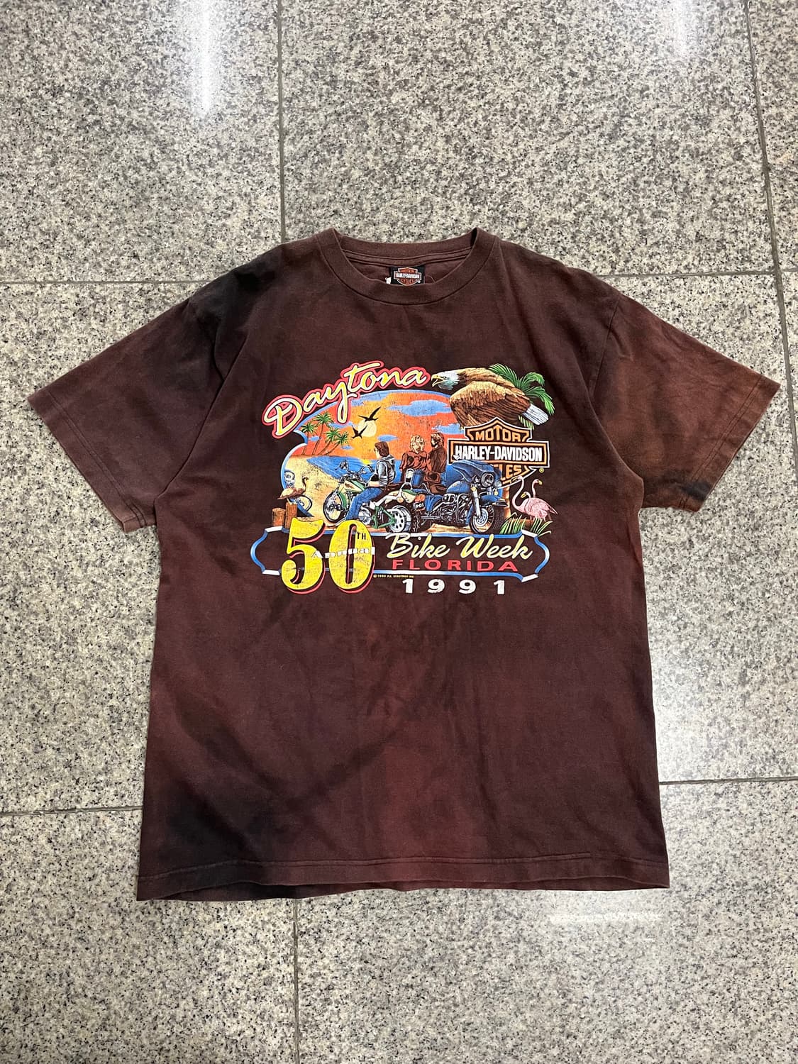 1990s Harley Davidson Faded T Shirts 상품이미지2