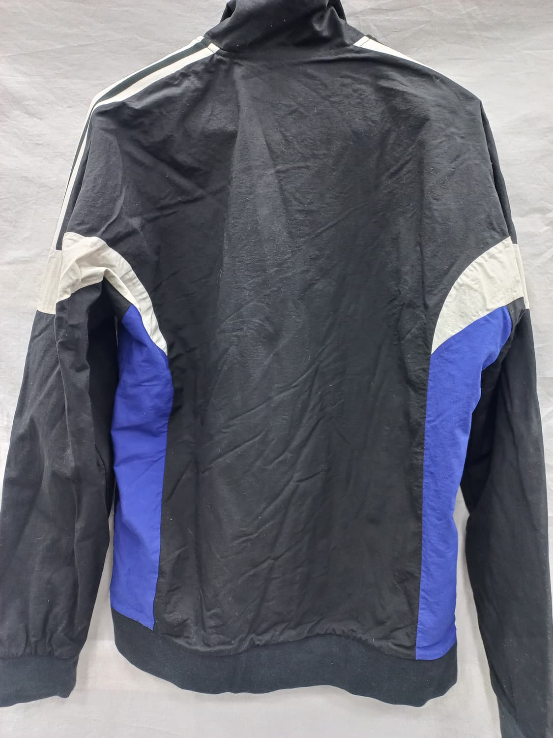 아디다스 블랙 블루 화이트 트랙탑(공용90) 상품이미지2