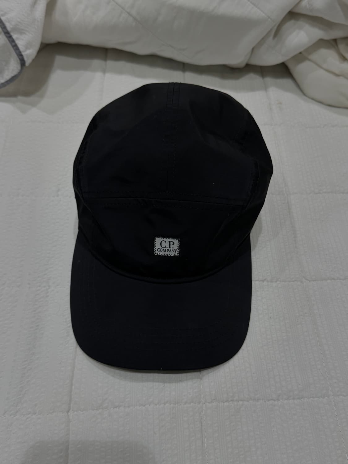 cp컴퍼니 모자 캠프캡 나일론캡 블랙 상품이미지2