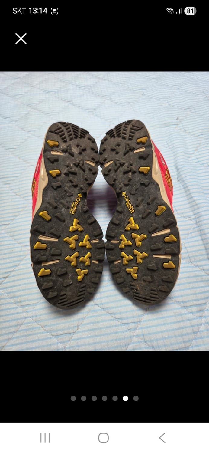 컬럼비아 트레킹 등산화 255mm컬럼비아 트레킹 등산화 255mm 상품이미지6