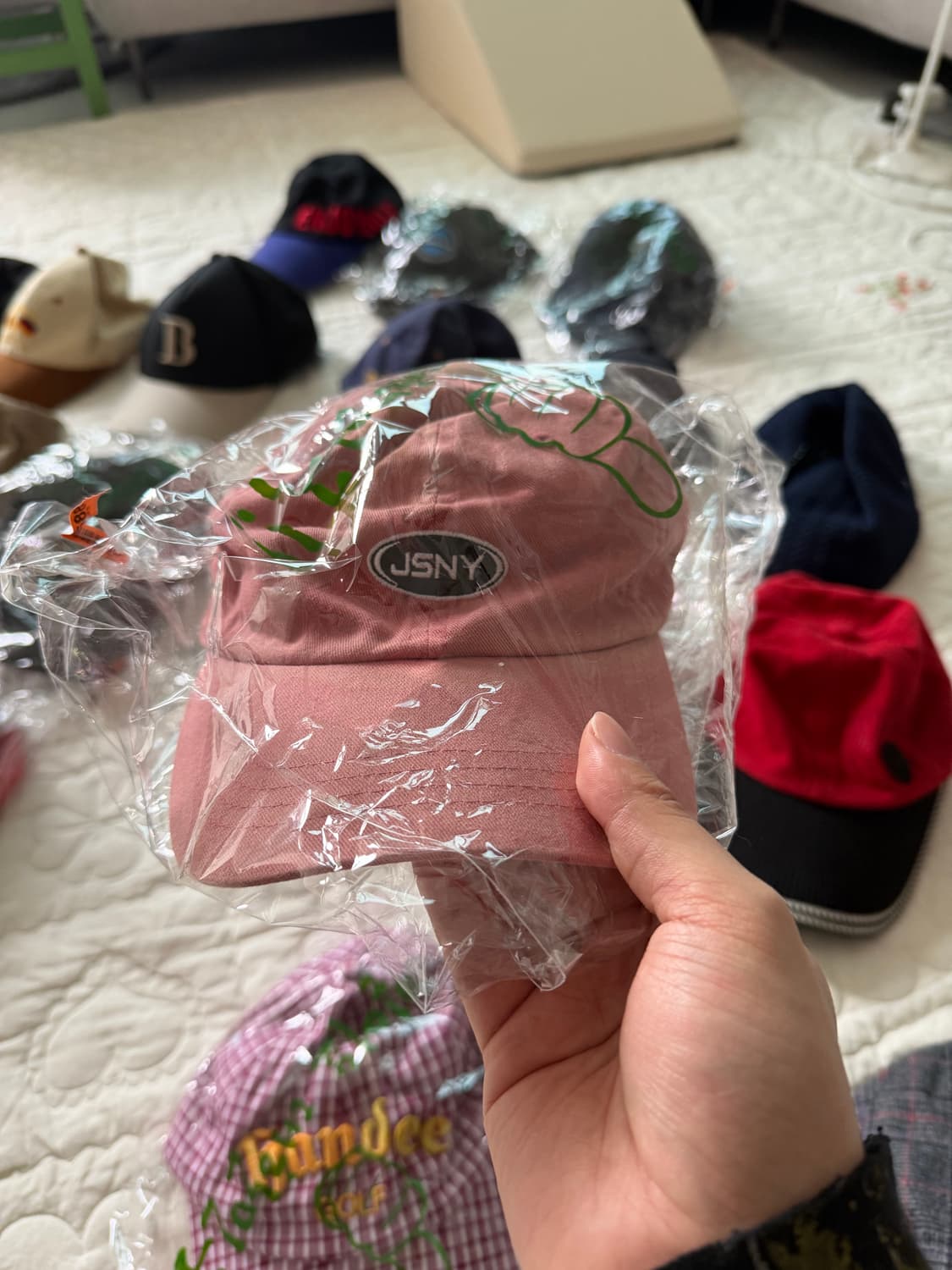 3번) 해외바잉 or 국내매장구매 모자들 볼캡, 헌팅캡, 이어플랩캡 등 상품이미지1