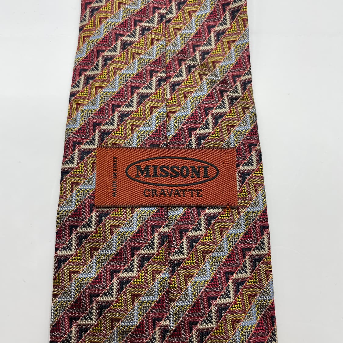 416) (MISSONI) 미쏘니 패턴 넥타이 상품이미지5